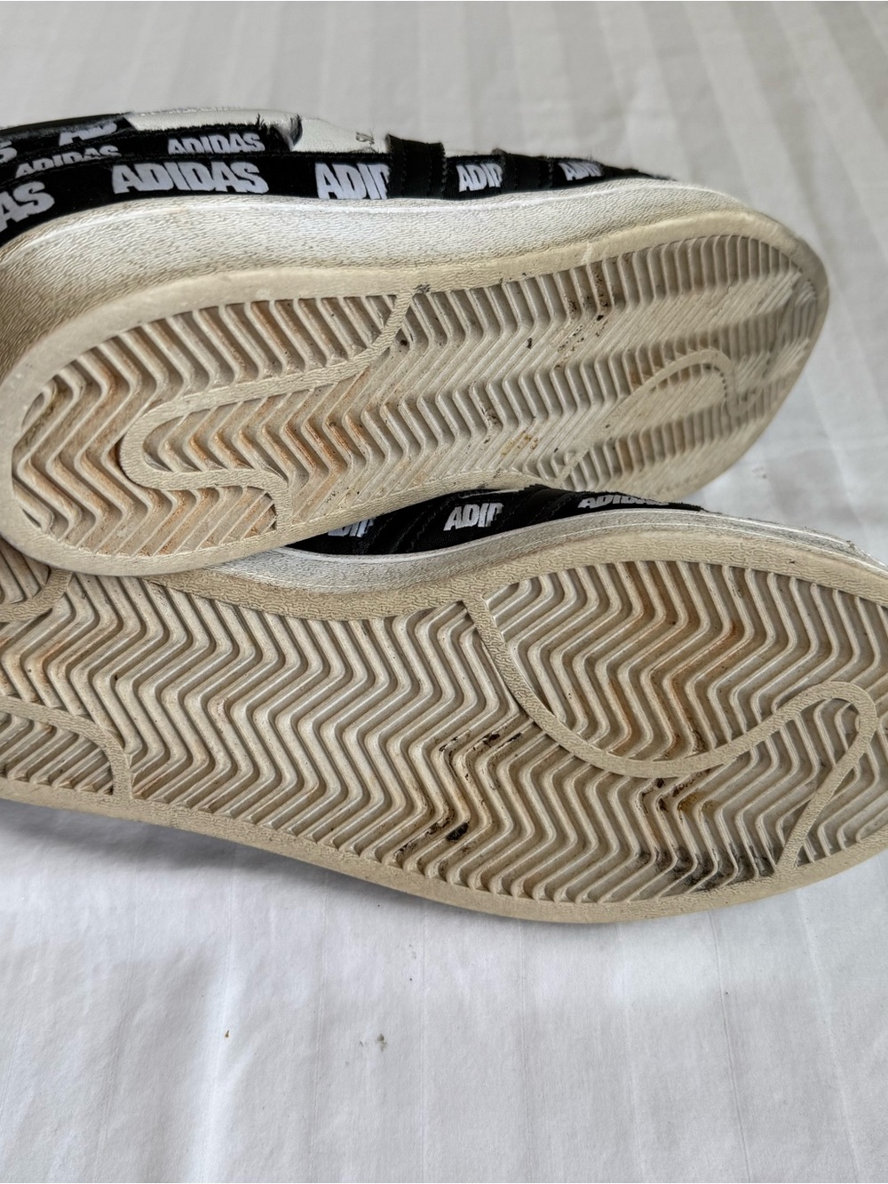 adidas Originals Superstar "Wordmark Heel Stripe" Men's Sneakers - Size 9.5 - Picture 6 of 6